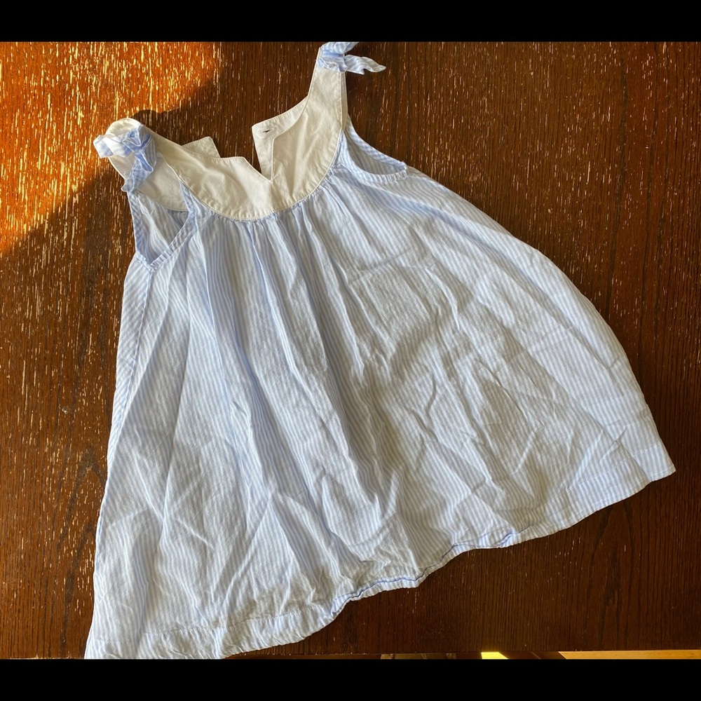 Janie and Jack seersucker dress size 4